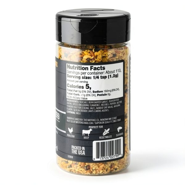 Yellowstone Skillet Butter and Herb Rub 4.7oz by The Watkins Co-2